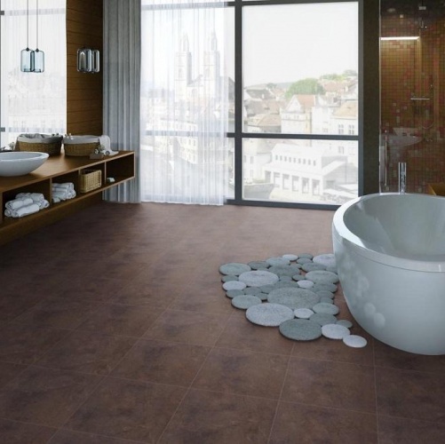 Виниловый ламинат Tarkett Lounge Skye Дизайнерский с брашью (Текстурированная) 457,2х457,2 мм 1000901238 - Вид №7