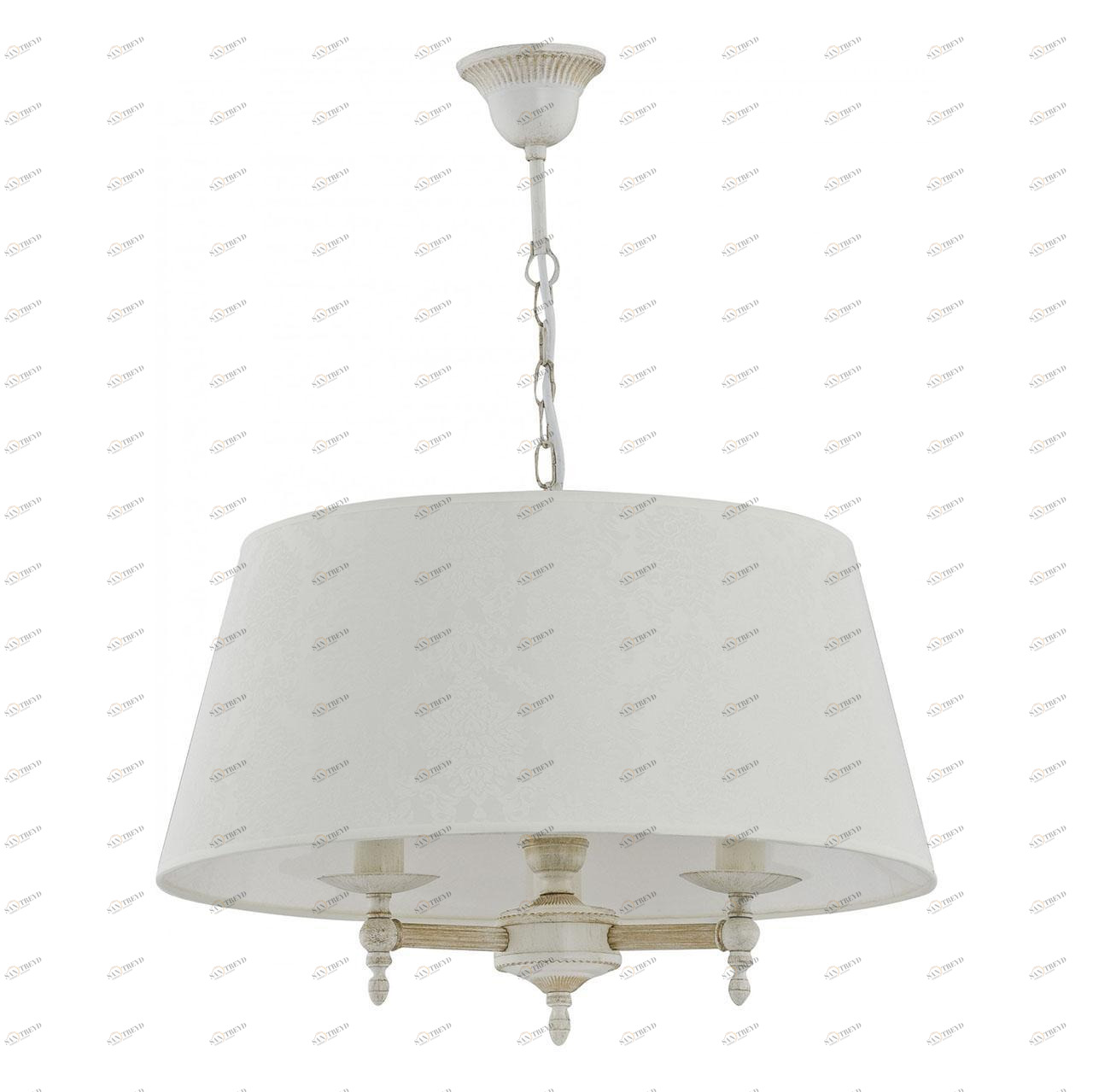 Подвесная люстра Alfa Roksana White 18534 ALFA ДИЗАЙНЕРСКИЕ, ROKSANA 186324 Белый 