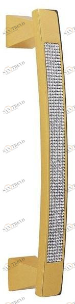 LINEA CALI' Ручка из хромированной латуни с кристаллами Swarovski® Profilo mesh sun-id-1361962