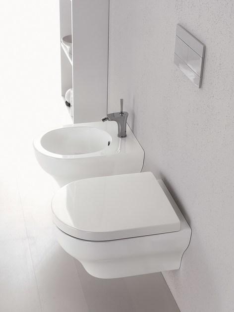 Cle120201 Подвесной унитаз настенный Белый Olympia Ceramica CLEAR Италия - Вид №3