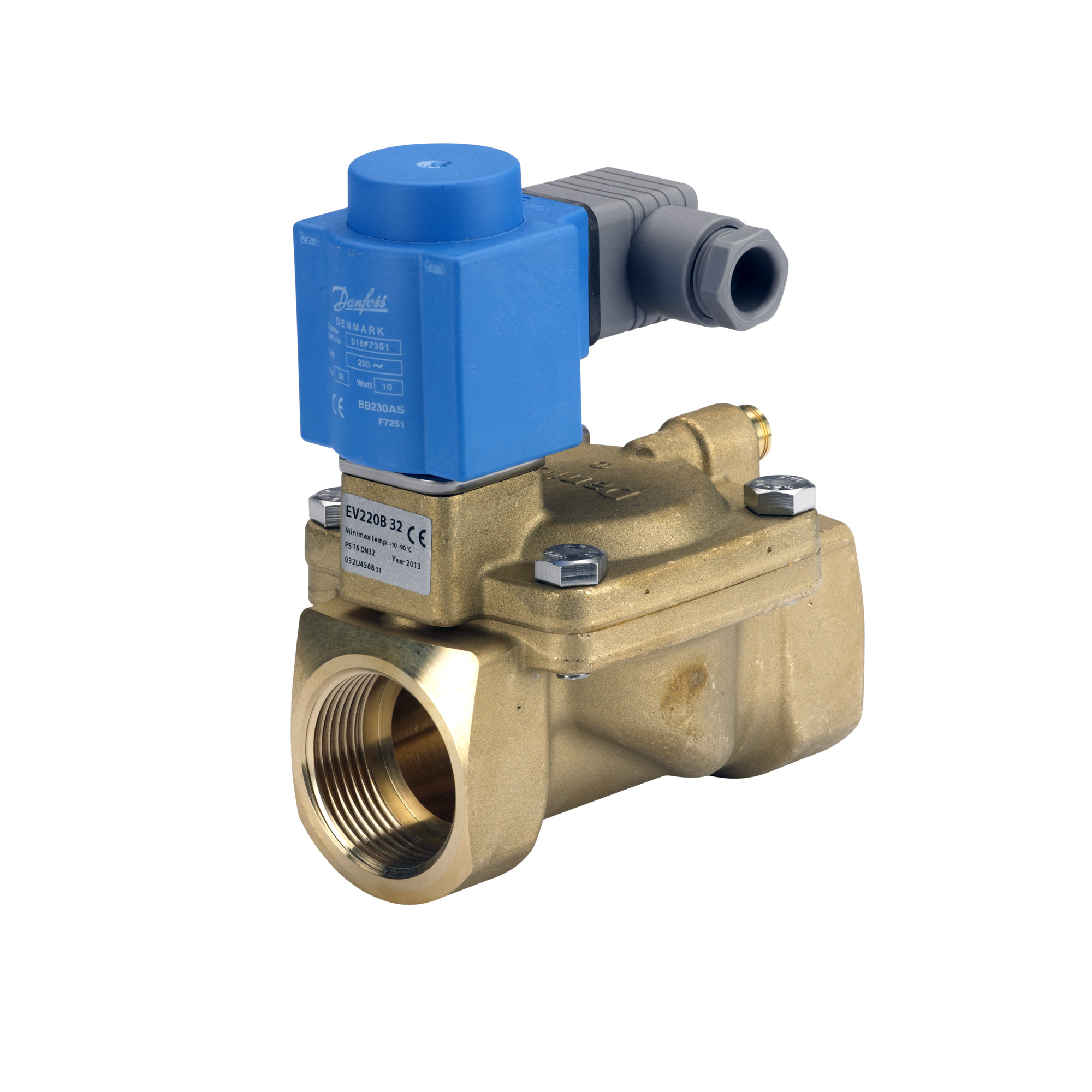 Danfoss EV220B — двухходовые электромагнитные клапаны для общей промышленности Клапан электромагнитный EV220B 032U7174  - Вид №43
