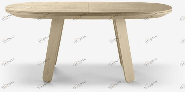 ALKI Стол овальный раздвижной из дуба Triku sun-id-1424292