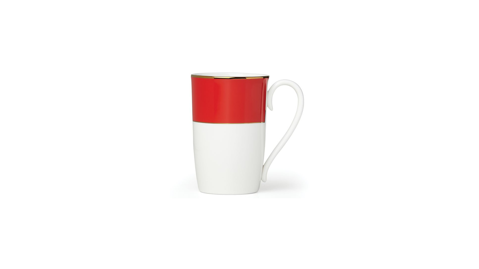 10655231 Lenox Сервиз чайно-столовый Lenox "Цветное плиссе" на 4 персоны 16 предметов (красный) Фарфор костяной  - Вид №4