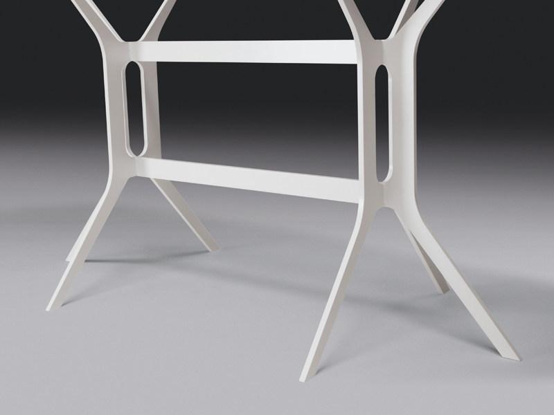 YDF Прямоугольный стол из лакированного металла Tavoli sun-id-1450848 - Вид №1