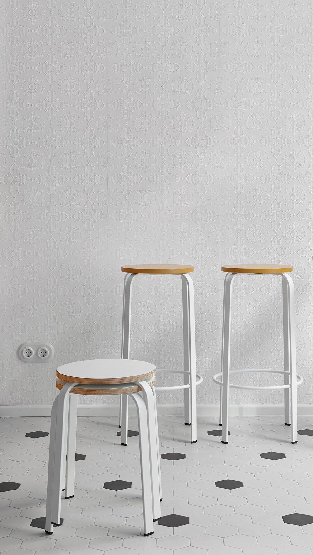 Высокий стул с подставкой для ног ONDARRETA CHICO ARCH-00098592 - Вид №6