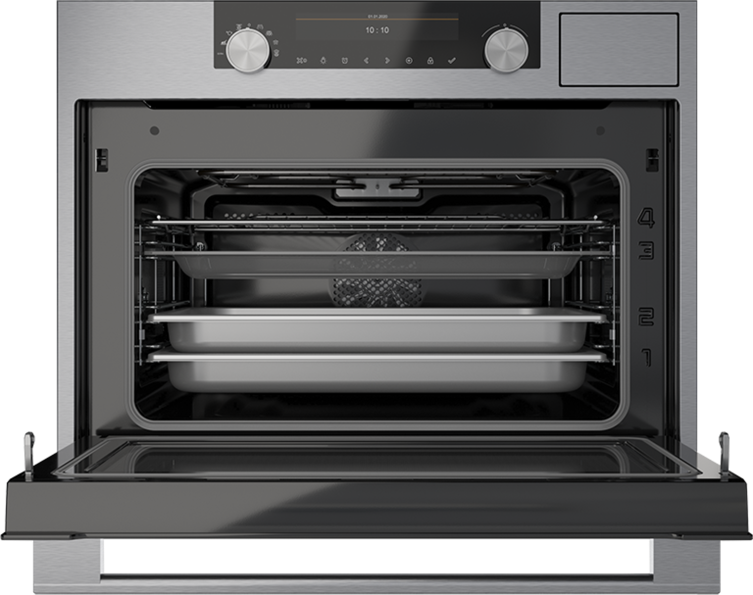 5485166 Электрический духовой шкаф Asko OCSM8487S серебристый STDN-0126548 - Вид №3