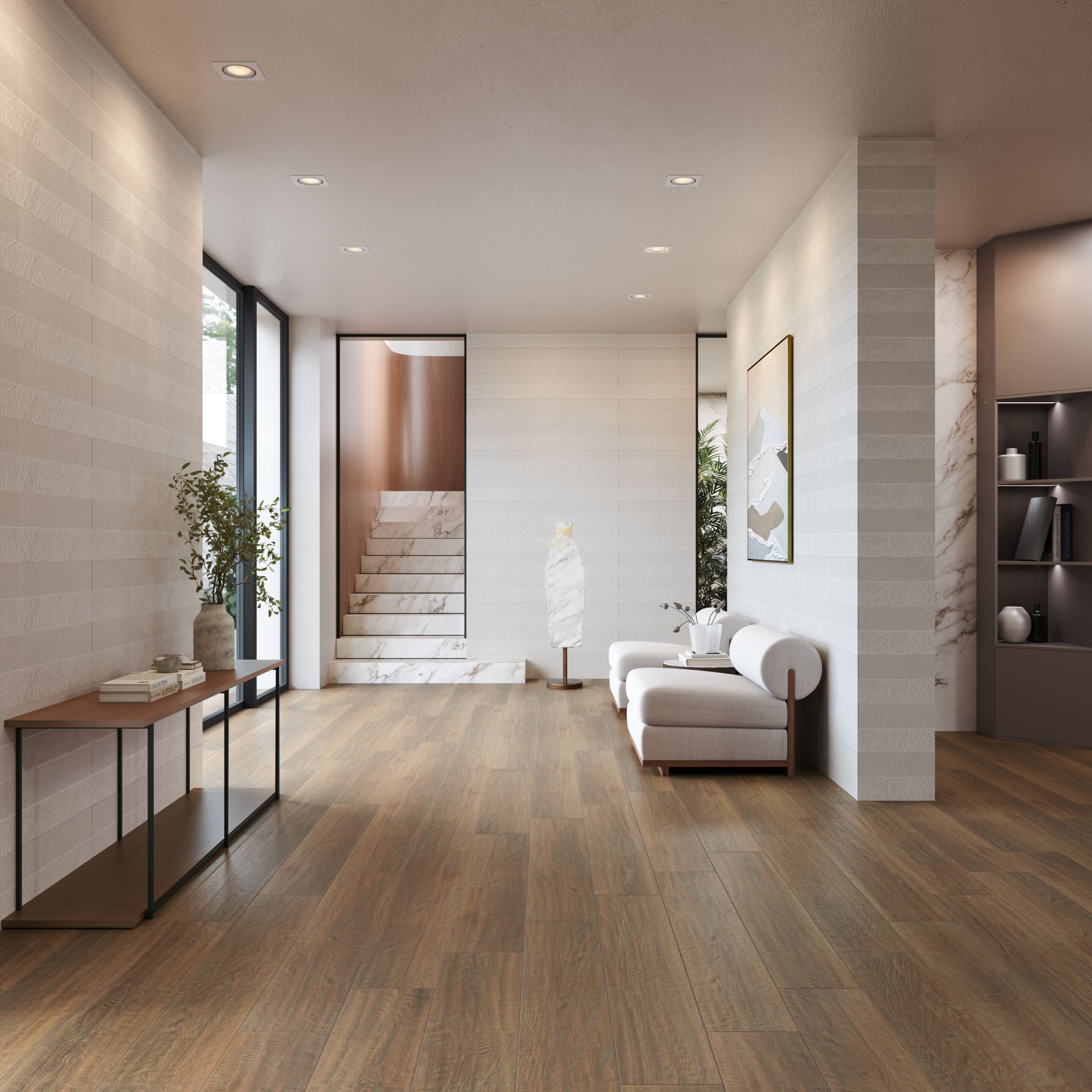 Пол / керамогранит с эффектом цемента Kaleseramik ванная комната ARCH-00140915 - Вид №4