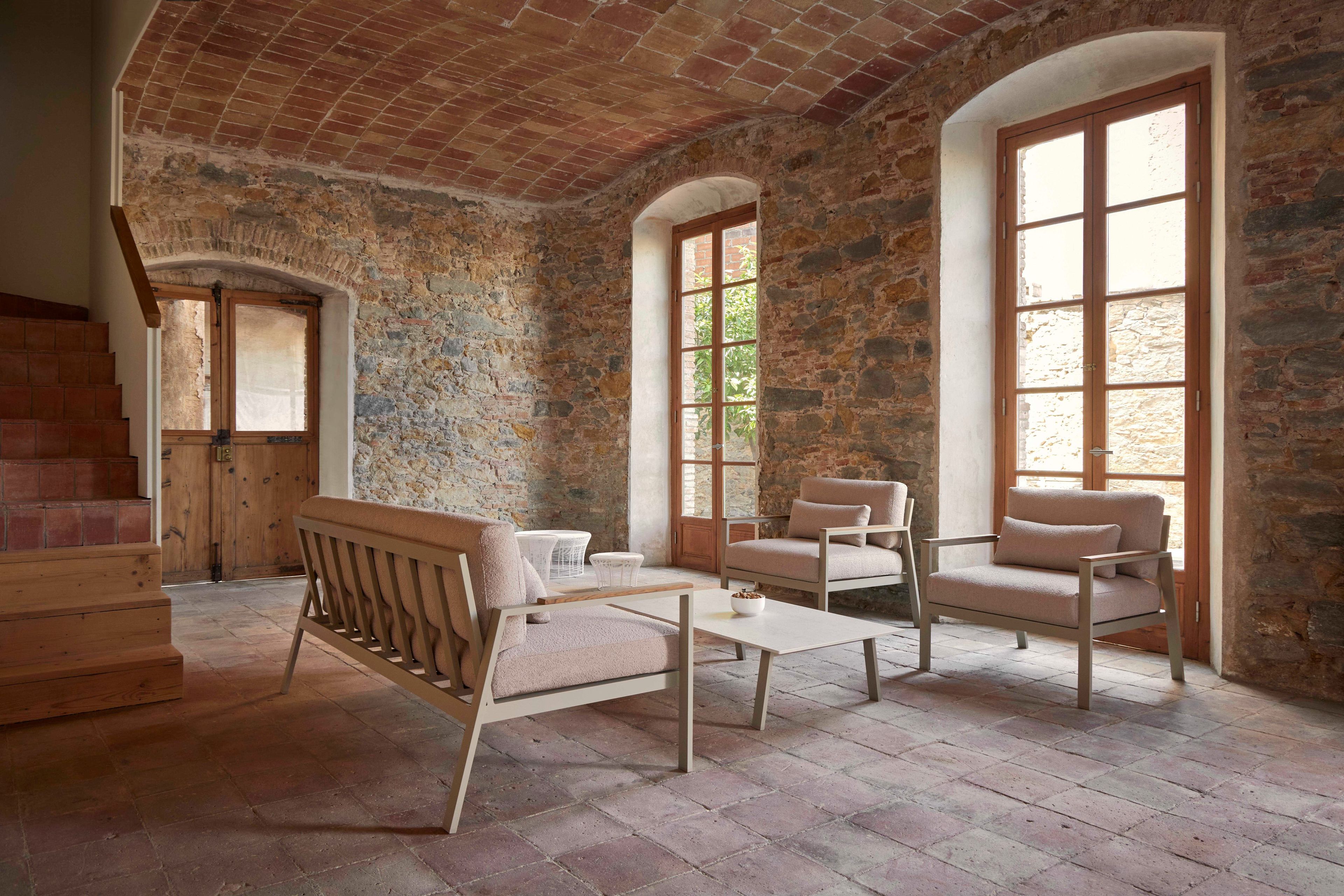 Тканевое кресло с подлокотниками GANDIABLASCO Вне времени ARCH-00138107 - Вид №11