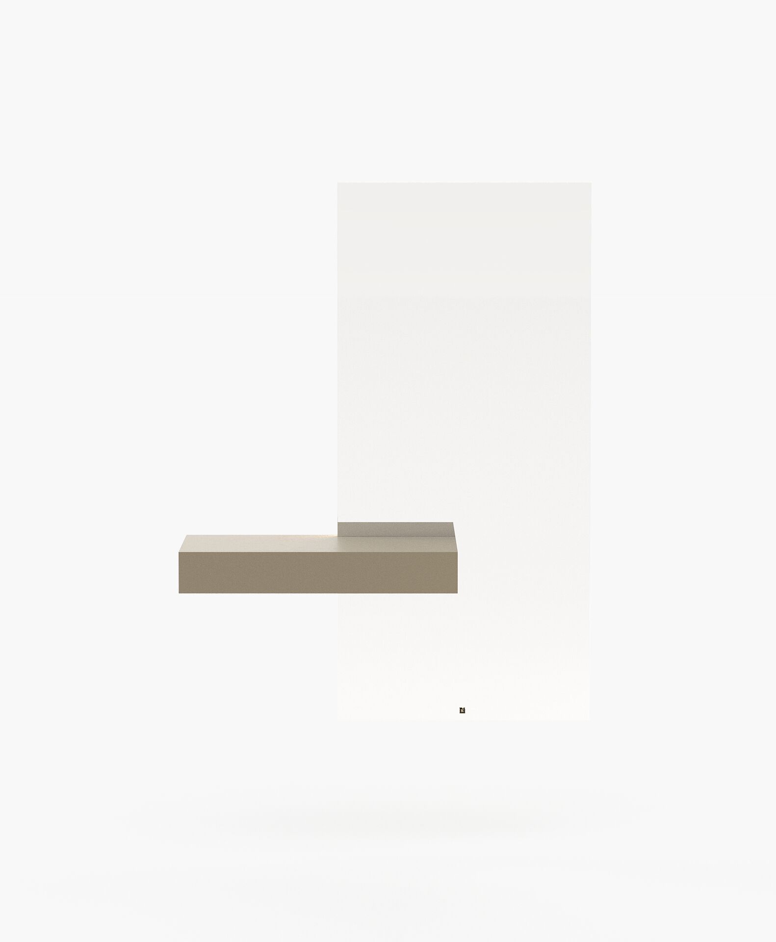 Деревянный шкаф для прихожей с настенным зеркалом Laskasas Origin ARCH-00126660 - Вид №7