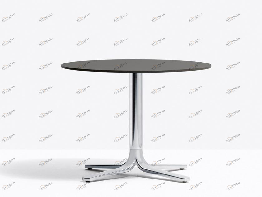 Pedrali Круглый алюминиевый журнальный столик по контракту Fluxo sun-id-1404625