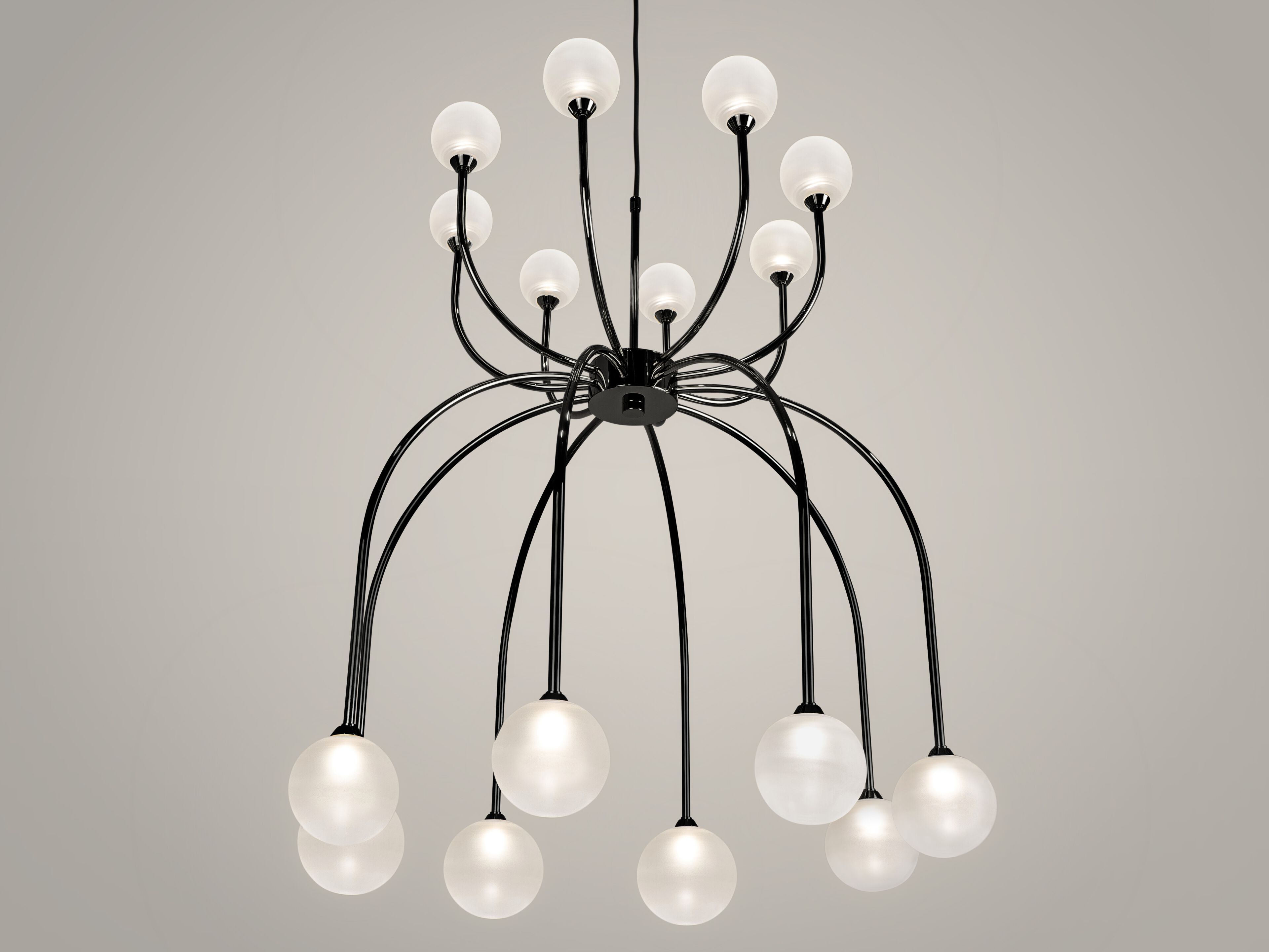 Пескоструйная стеклянная светодиодная люстра ILFARI Penélope ARCH-00081111