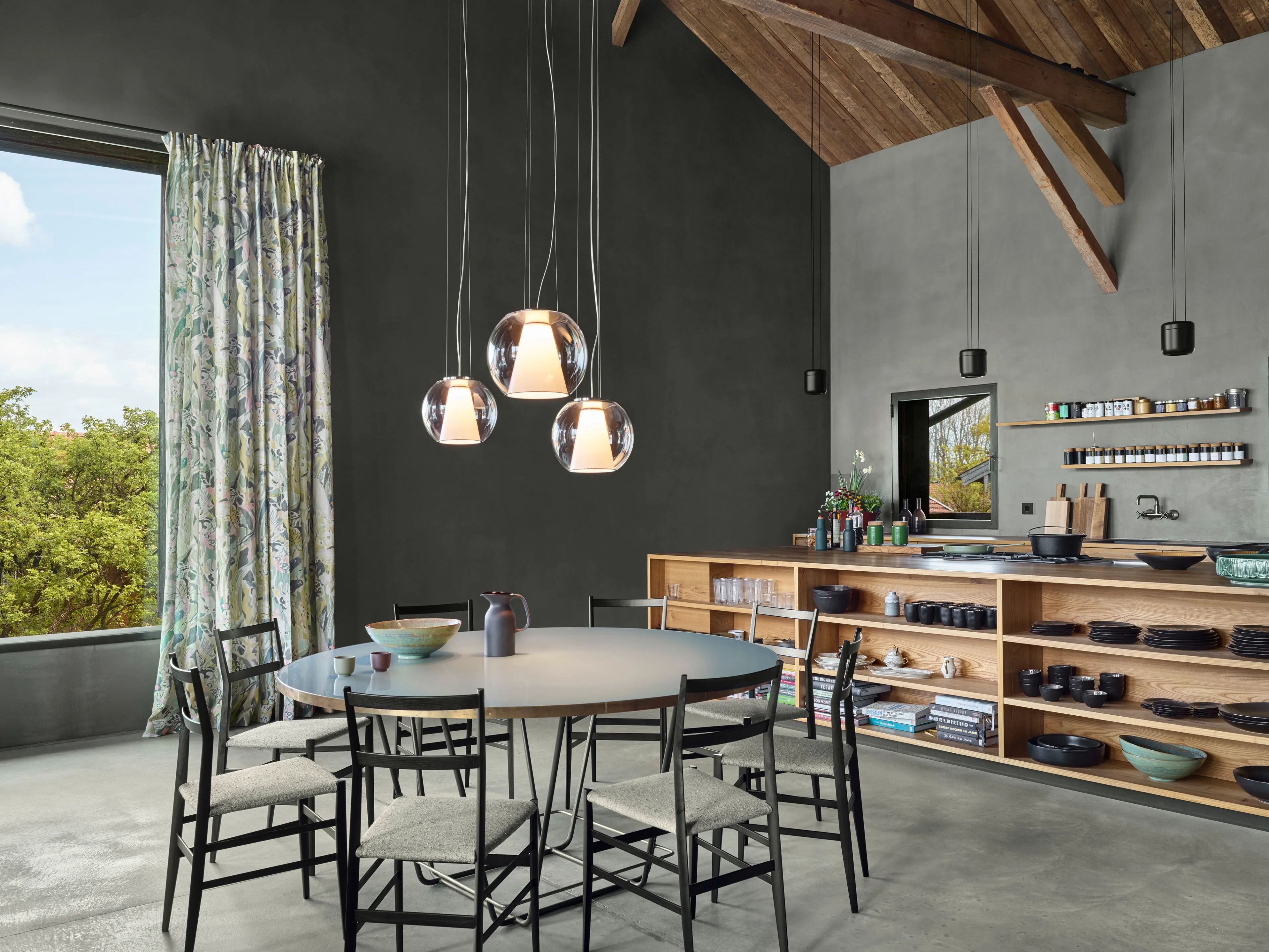 Выдувное стекло светодиодный подвесной светильник serien.lighting проект ARCH-00047753 - Вид №3