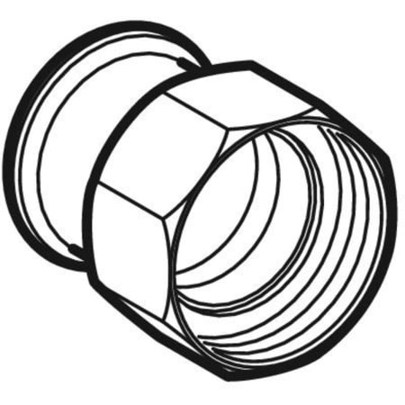 35033 Переходник Geberit Mapress из нержавеющей стали, с накидной гайкой Geberit  - Вид №1