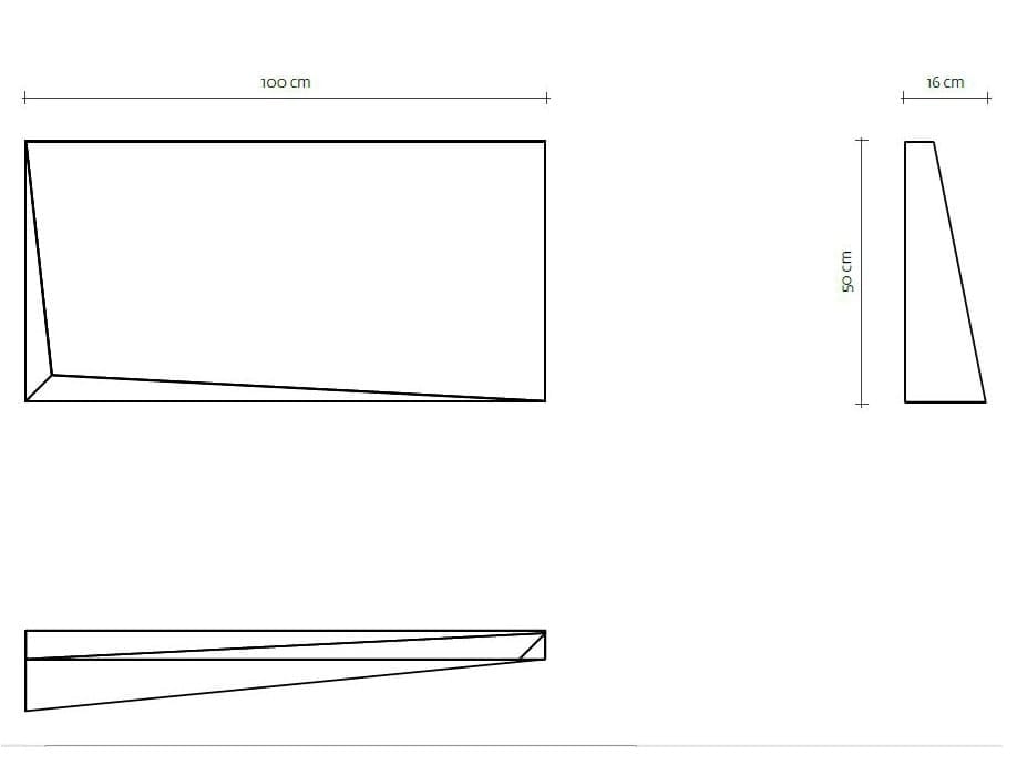 Прямоугольное настенное зеркало altreforme ARCH-00073140 - Вид №2