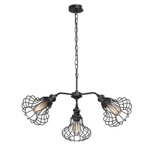 Подвесная люстра Vitaluce V4499-1/3 VITALUCE ДИЗАЙНЕРСКИЕ 328662 Черный