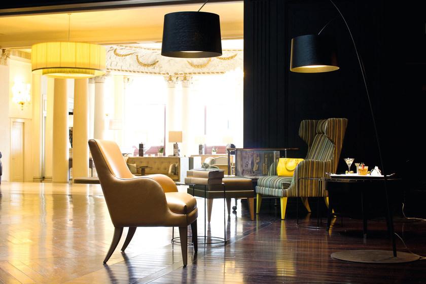 Very Wood Кожаное кресло с подлокотниками Onda sun-id-1410402 - Вид №1