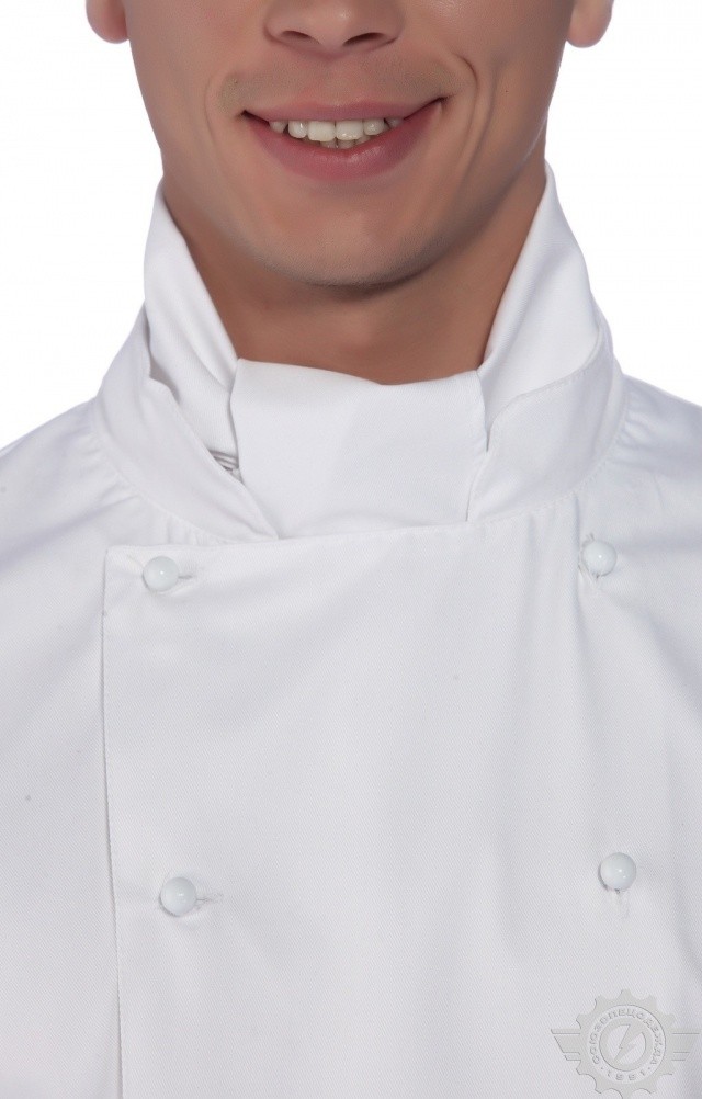 66024 Куртка поварская "Люкс" двубортная  Повар  размер 52-54/182-188 Спецодежда  - Вид №4