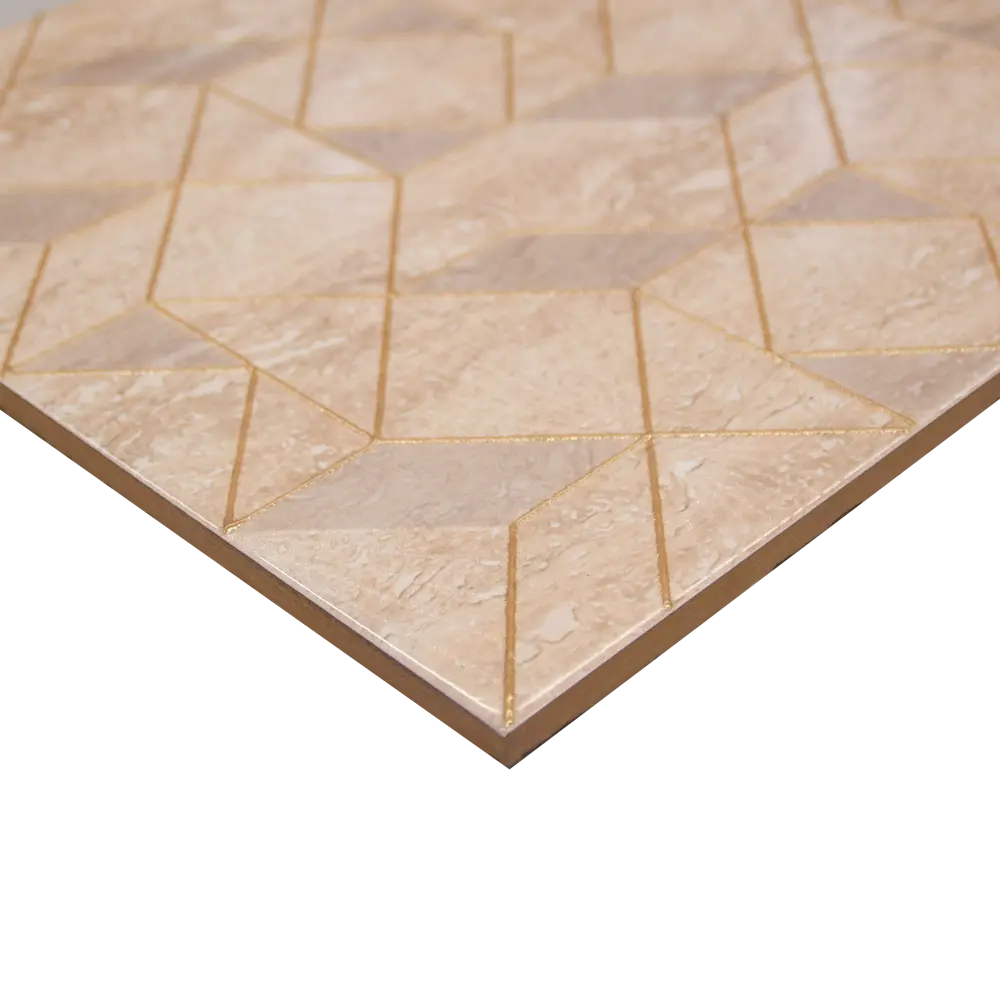 Декор настенный Azori Ascoli Diamond 31.5x63 см матовый камень цвет бежевый 82604071 STLM-2113963 - Вид №3