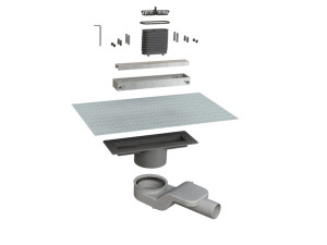 Алюминиевый слив для душа