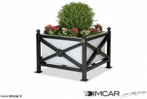 DIMCAR Кашпо металлическое для общественных мест Elite 950