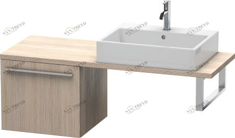 XL542203131 X-Large Шкафчик для компактной консоли Сосна серебристая, декор Duravit