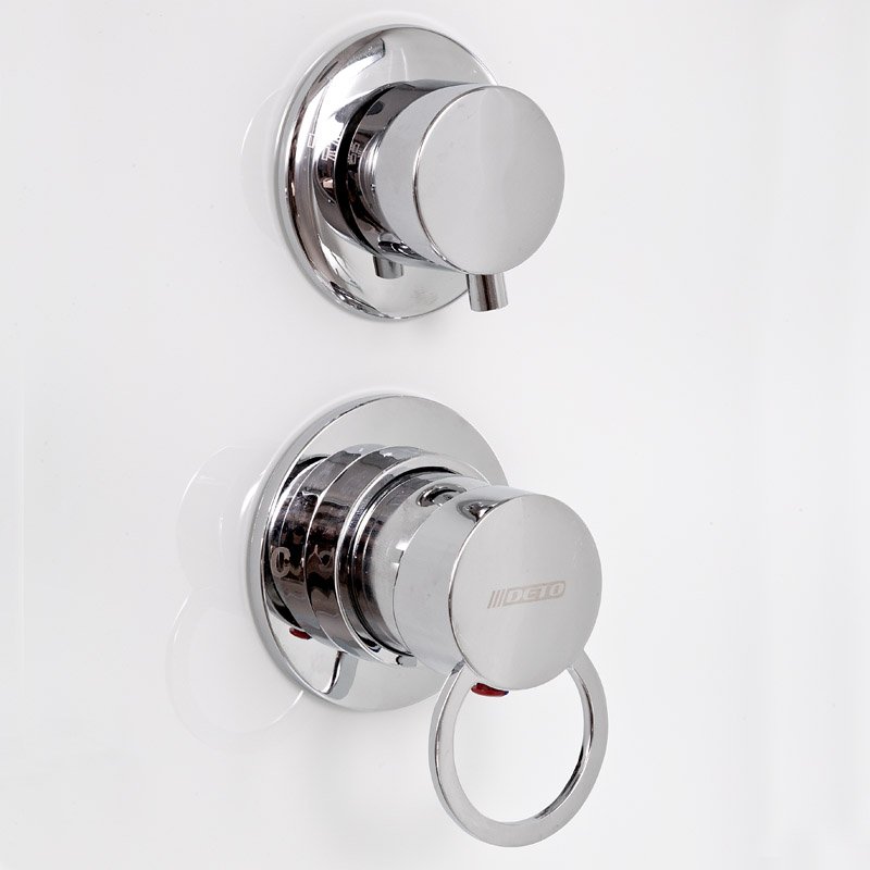 L 908 стандартная Душевая кабина DETO Серия L D272S+ эл. L - Вид №4