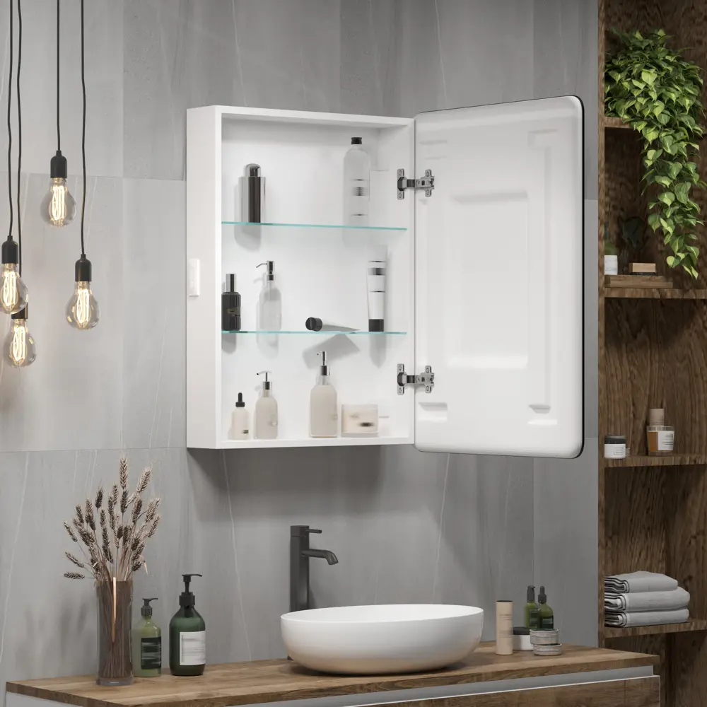 Зеркальный шкаф Santreyd Flash с LED-подсветкой и доводчиком 87893869 Flash LED STLM-0076040 - Вид №8