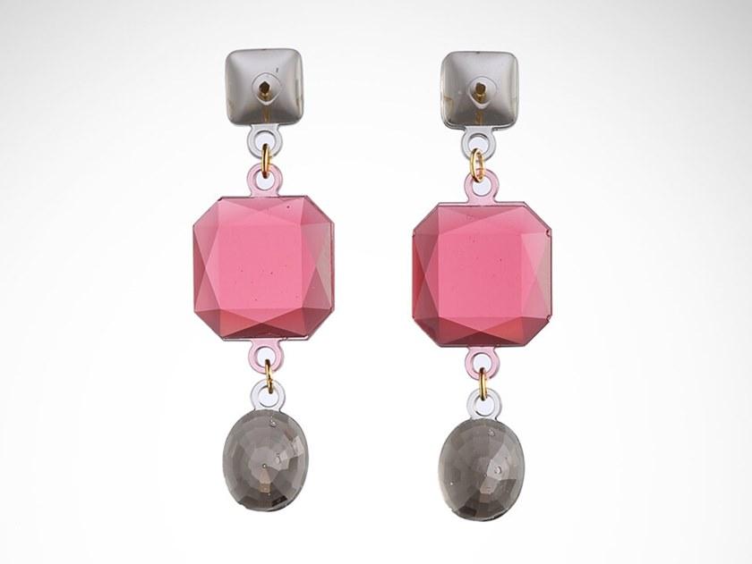 Corsi Design Серьги из смолы Crown Cjq-3002-01/02 - Вид №1