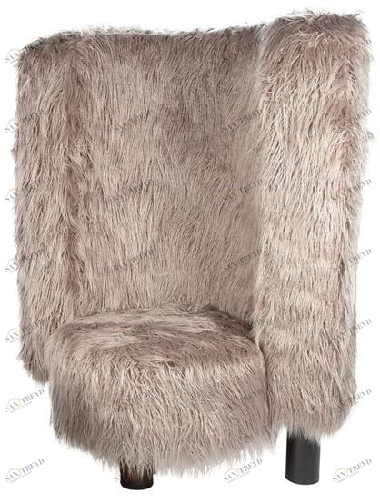 pulpo Кресло из синтетического меха с высокой спинкой Kaboom + oooh + pow + wham sun-id-1488031