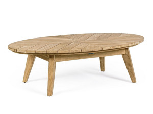 ТИК овальный садовый журнальный столик