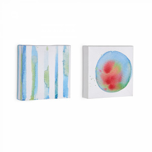 069711 Набор из 2 синих картинок La Forma Oh