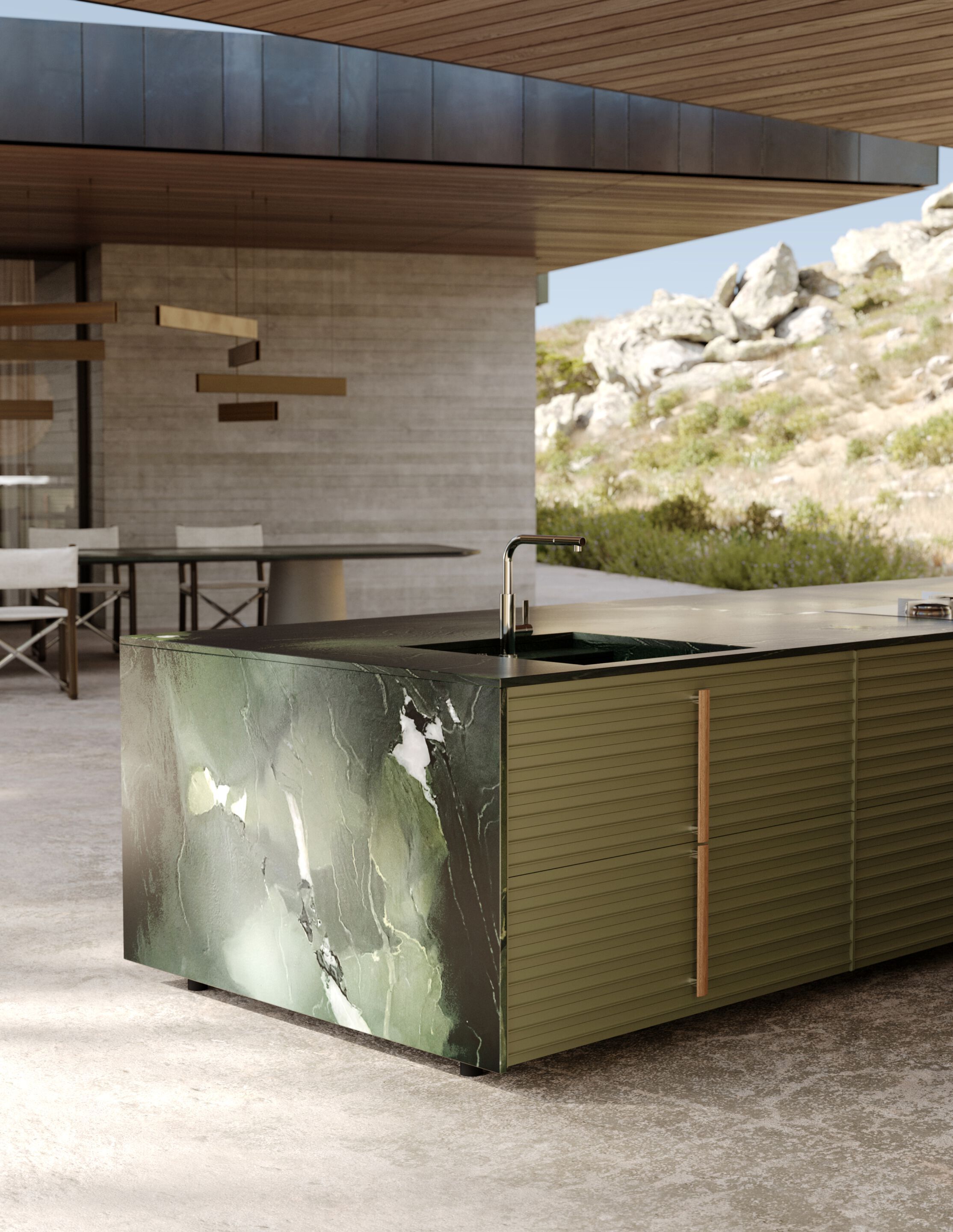 Кухня на открытом воздухе Exteta Amalfi ARCH-00024026 - Вид №16