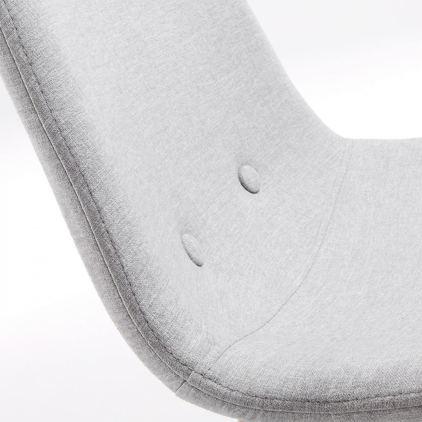 052512 Стул светло-серый La Forma Lissy  - Вид №3