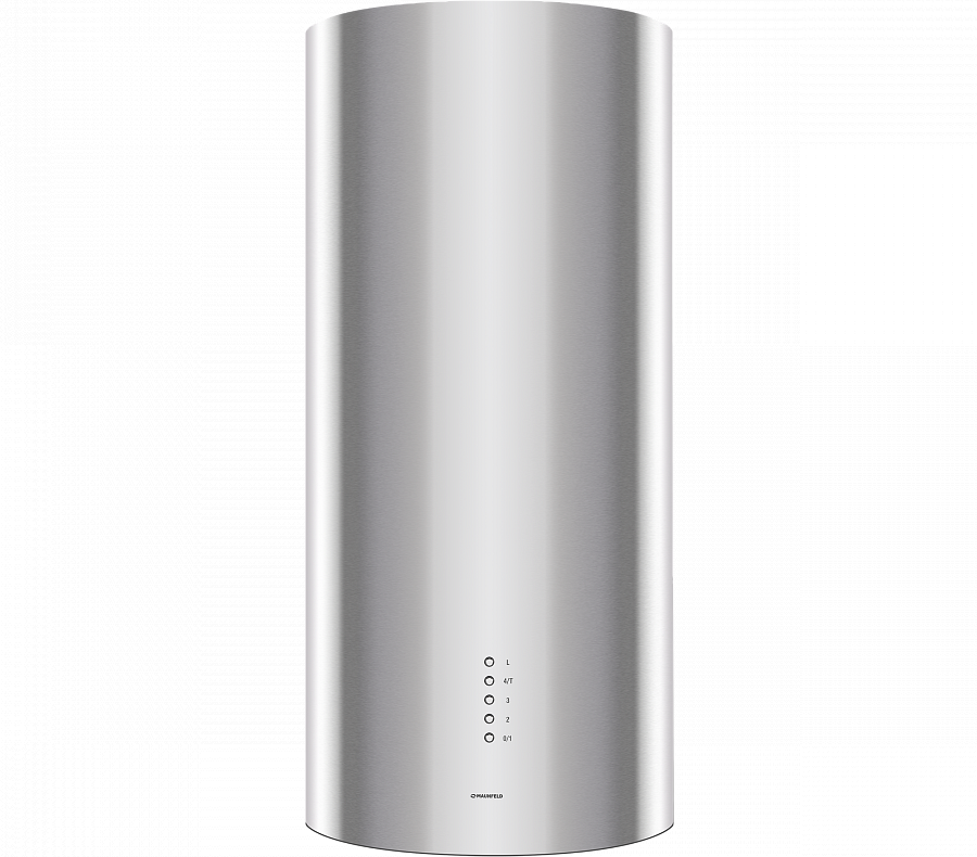 LEE WALL (C) 39 INOX Вытяжка l/ вытяжка с настенным креплением, максимальная производительность 1000 м3/ч,рассчитанная на кухню до 40 м2 с низким уровнем шума 52 дб, нержавеющая сталь Maunfeld Santreyd 