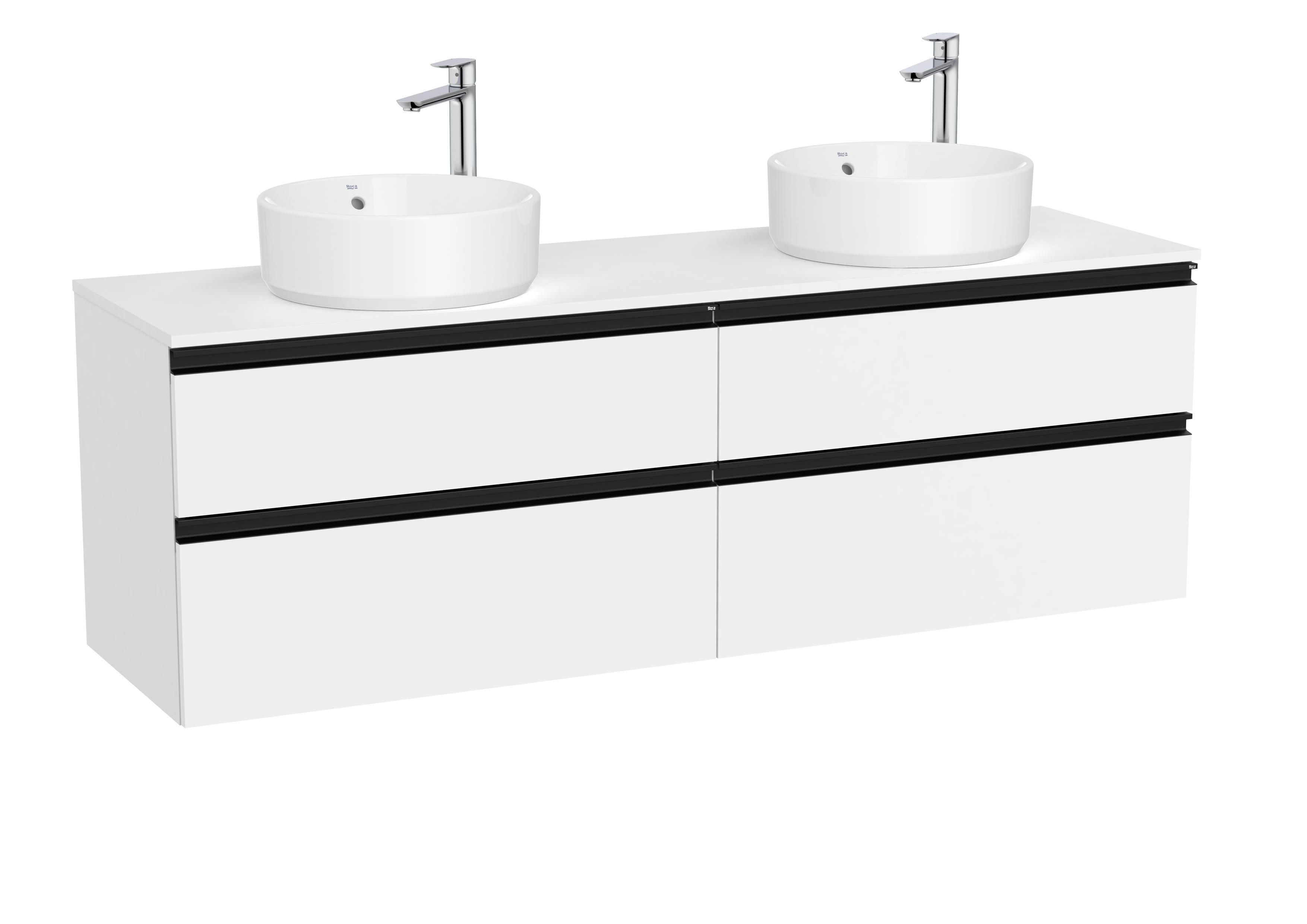 Деревянный двойной умывальник с ящиками Roca The Gap ARCH-00074708 - Вид №15