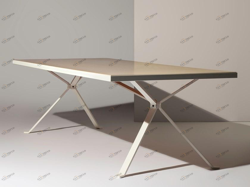 Manerba Прямоугольный деревянный стол Revo U1700f01 / u1700f02