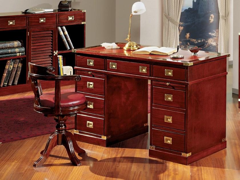 Caroti Деревянный стол с ящиками Regent 807p - Вид №1