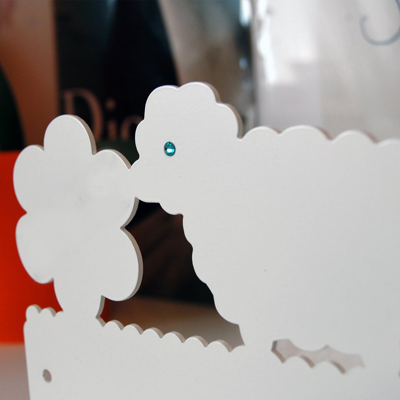 Вешалка "Animalier" BONESSI ДИЗАЙНЕРСКИЕ 049429 Белый  - Вид №1