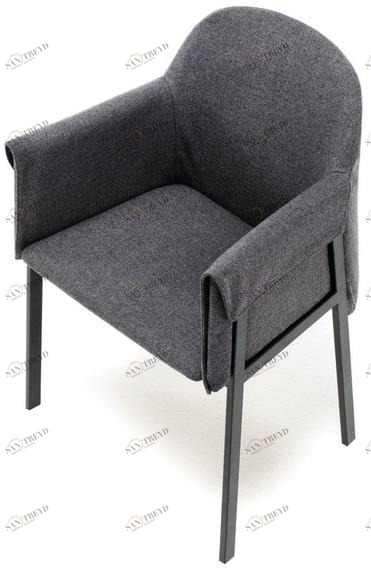 Living Divani Стул из ткани с подлокотниками sun-id-1366383