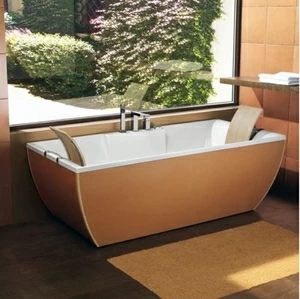 Ванна свободно стоящая с аэро и гидромассажем Kali Art Leather 180 см