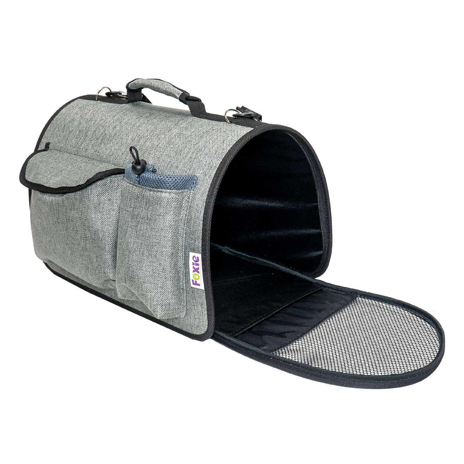 ПР0056998 Сумка-переноска для животных Colour 40x27x26см зеленая Foxie  - Вид №1