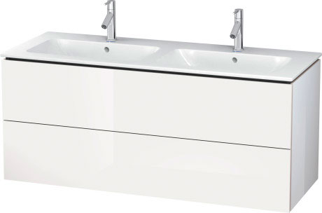 LC625807575 L-Cube Тумбочка подвесная Лен, декор Duravit - Вид №2