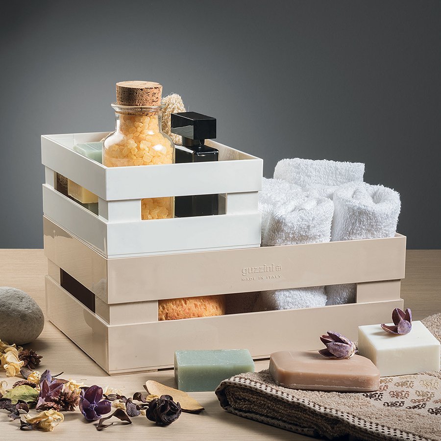 Ящики бежевые 2 штуки Tidy & Store GUZZINI  00-3871109 Бежевый  - Вид №5