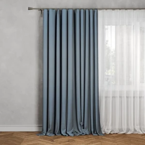 Штора на ленте Inspire Orel 200x280 см цвет синий