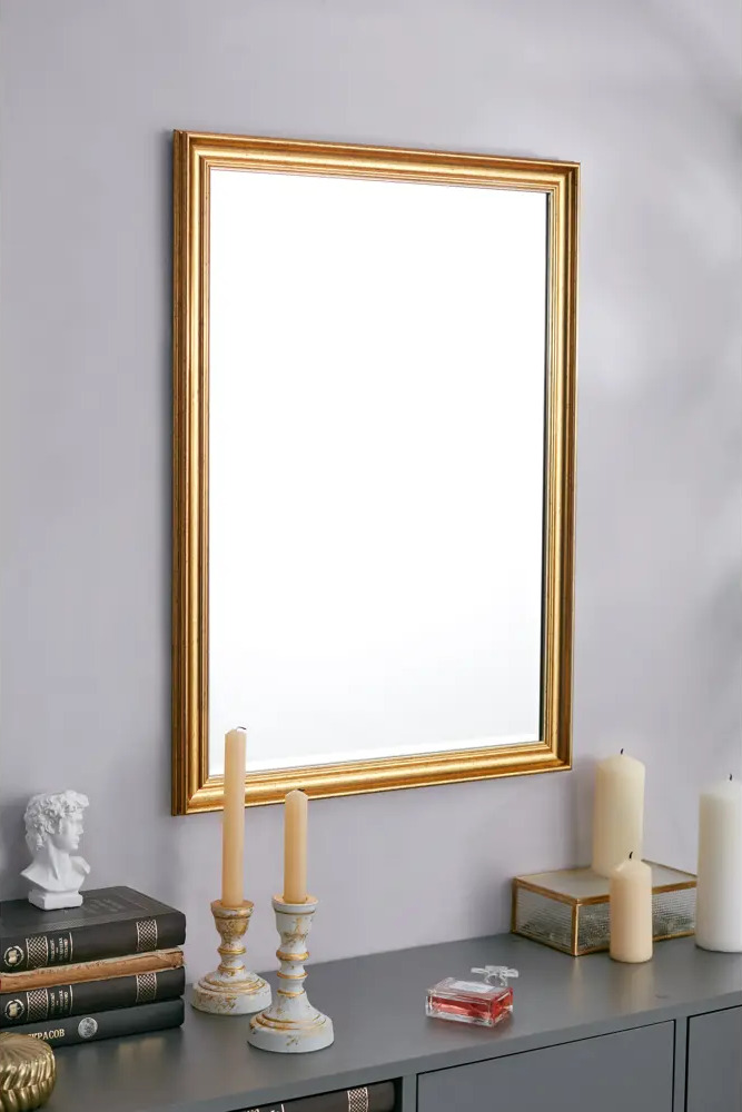INSPIRE Зеркало Классика в античном золоте 50x70 см 85361200