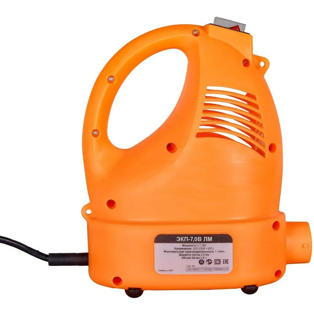 Краскопульт электрический Вихрь ЭКП-7,0В с регулировкой распыления 89410953 STLM-1576219 - Вид №6