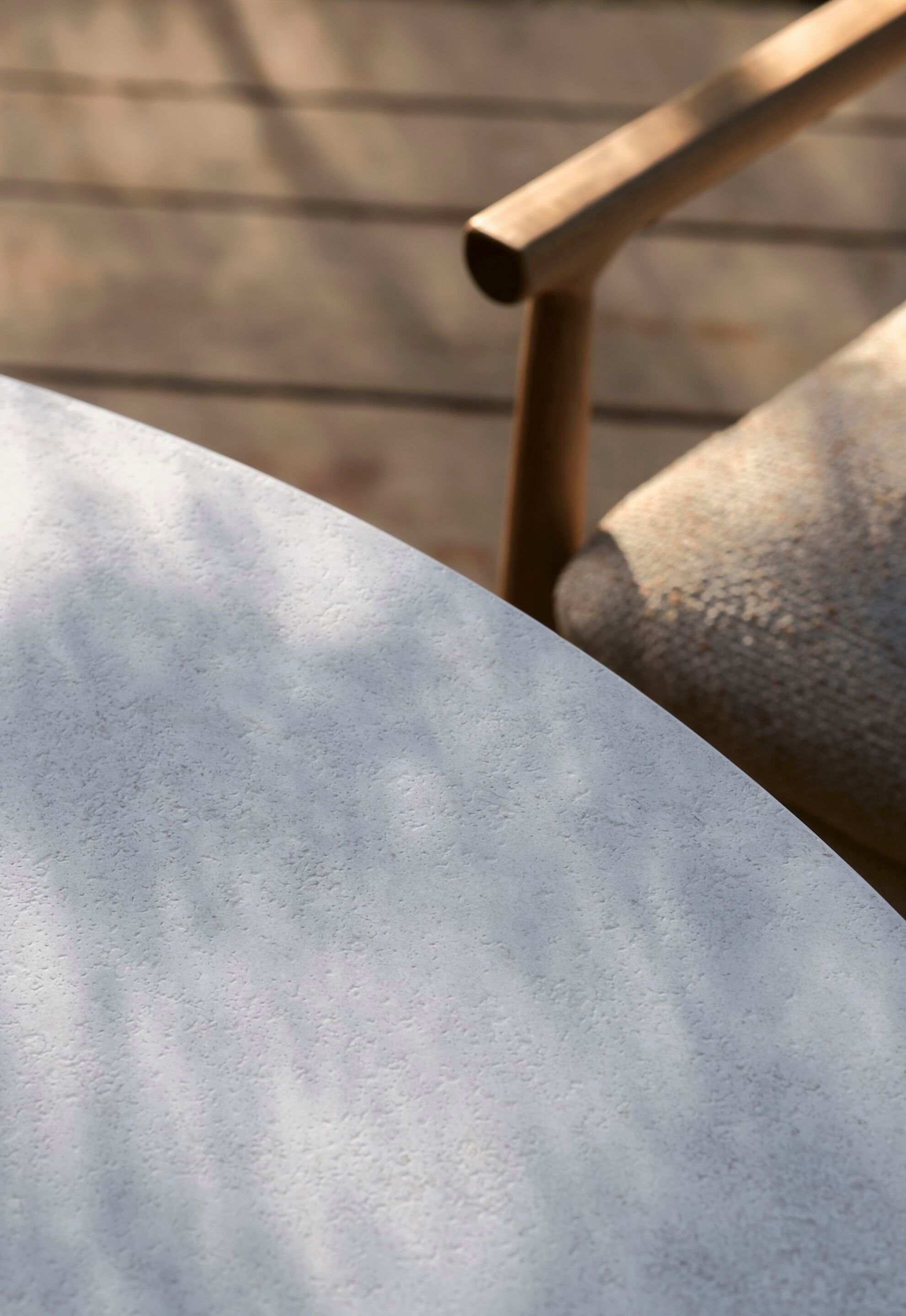 Обеденный стол из тикового дерева и керамики MANUTTI Ogado ARCH-00032949 - Вид №8