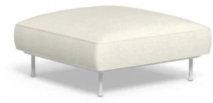 Talenti Квадратный садовый пуф со съемным чехлом из ткани Coral Corpuf