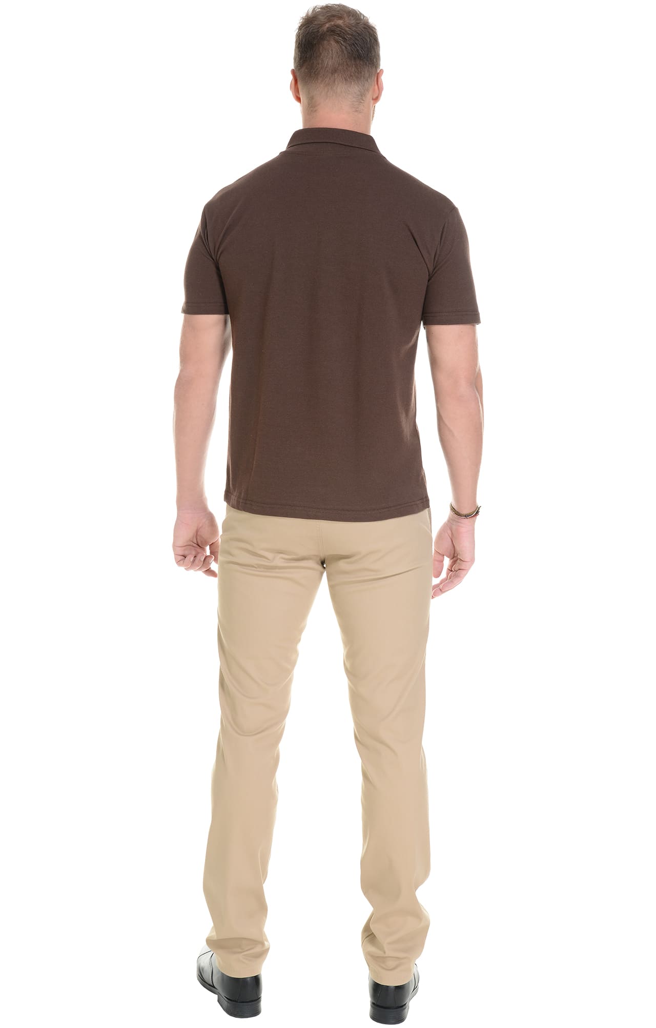 68261 Брюки  мужские beige (бежевые) El-Risto  Одежда для официантов  размер 50/170-176  - Вид №7