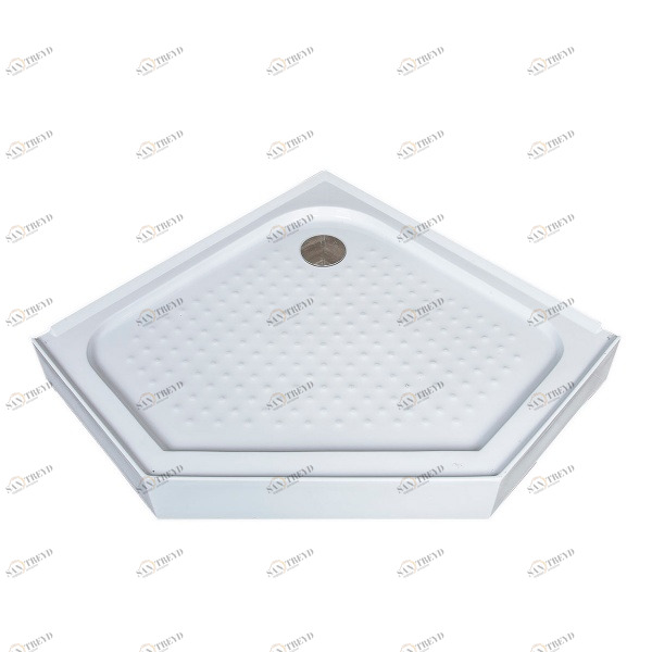 Поддон Erlit Comfort ER100V низкий пятиугольный 100 ABS в сборе ER100V 1315147